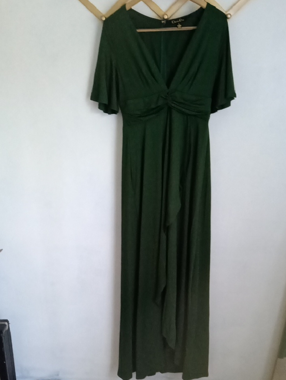 Forest Green  Maxi Dress